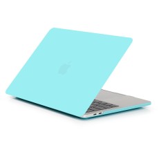 Matte Plastic Protective Case priekš Apple MacBook Air 13-inch (2018 / 2019) A1932; (2020) A2179; M1 (2020) A2337 - Tirkīzs - matēts plastikas no abām pusēm apvalks / maciņš