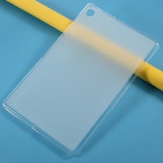 Crystal Clear TPU Protection Tablet Case Cover priekš Lenovo Tab M10 Plus FHD X606 - Caurspīdīgs - silikona aizmugures apvalks / bampers