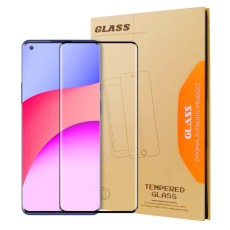 Ultra Clear 3D Full Screen Tempered Glass Screen Protective priekš OnePlus 8 - Melns - Ekrāna Aizsargstikls / Bruņota Stikla Aizsargplēve (Full screen size curved)