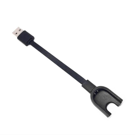 USB Charging Cable priekš Xiaomi Mi Band 3 - uzlādes Ierīce / vads pulksteņiem