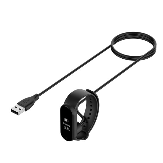 USB Magnetic Charging Cable priekš Xiaomi Mi Smart Band 5 / Mi Smart Band 6 - uzlādes Ierīce / vads pulksteņiem