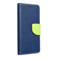Smart Fancy book case priekš Huawei Y5 (2018) / Honor 7s - Zils - sāniski atverams maciņš ar stendu (ādas maks, grāmatiņa, leather book wallet case cover stand)
