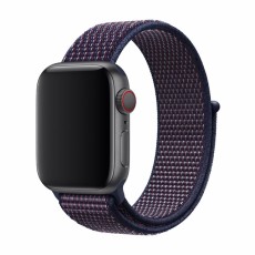 Devia Strap Deluxe Sport3 priekš Apple Watch 38 / 40 / 41 mm / Series 10 / 11 (42mm) - Violets - neilona siksniņas (jostas) priekš pulksteņiem