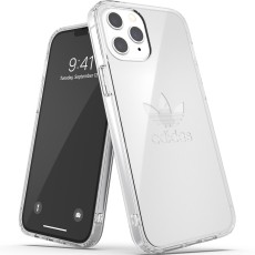 Adidas Originals Protective Back Case priekš Apple iPhone 12 Pro Max - Caurspīdīgs - silikona aizmugures apvalks / bampers-vāciņš