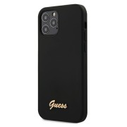 Guess Silicone Script Gold Logo series