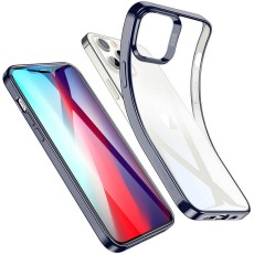 ESR Halo Back Case priekš Apple iPhone 12 Pro Max - Zils - silikona aizmugures apvalks / bampers-vāciņš