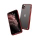 Forcell New Electro Matt TPU Back Case priekš Apple iPhone 12 / 12 Pro - Sarkans - silikona aizmugures apvalks / bampers-vāciņš