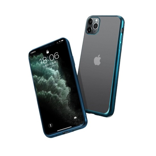 Forcell New Electro Matt TPU Back Case priekš Apple iPhone 12 Pro Max - Zaļš - silikona aizmugures apvalks / bampers-vāciņš