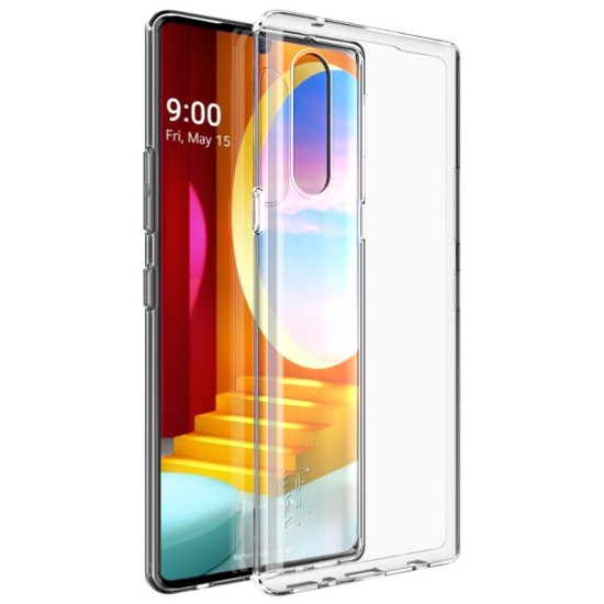 IMAK UX-5 Series Soft TPU Mobile Phone Case priekš LG Velvet G900 - silikona aizmugures apvalks / bampers-vāciņš