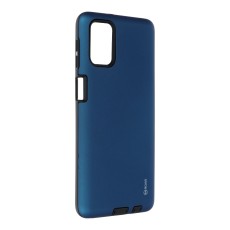 RoarKorea Rico Armor Back Case priekš Samsung Galaxy M31s M317 - Zils - triecienizturīgs silikona aizmugures apvalks / bampers-vāciņš