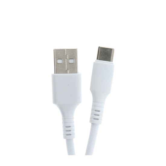 C279 1M USB to Type-C cable 1M - Balts - USB-C lādēšanas un datu kabelis / vads