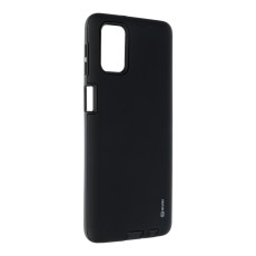 RoarKorea Rico Armor Back Case priekš Samsung Galaxy M31s M317 - Melns - triecienizturīgs silikona aizmugures apvalks / bampers-vāciņš