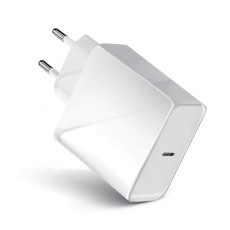 Forcell USB Type-C socket Travel Charger / QC4.0 / PD 45W Ļoti Ātrs 3A Super Quick tīkla lādētājs - Balts