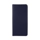 Genuine Leather Case Smart Pro priekš Samsung Galaxy M51 M515 - Tumši Zils - dabīgās ādas maciņš sāniski atverams ar stendu