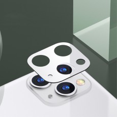 Usams Camera Lens Tempered Glass protector priekš Apple iPhone 11 Pro - Balts - Aizmugurējās kameras aizsargstikls