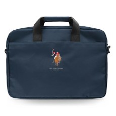 U.S. Polo Assn. Nylon Computer Bag 15'' USCB15PUGFLNV Soma portatīvajam datoram - Tumši Zila - Computer Laptop / Notebook Bag / Datorsoma