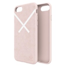 Adidas Original XBYO Back Case priekš Apple iPhone 7 / 8 / SE2 (2020) / SE3 (2022) - Rozā - auduma aizmugures apvalks / bampers-vāciņš