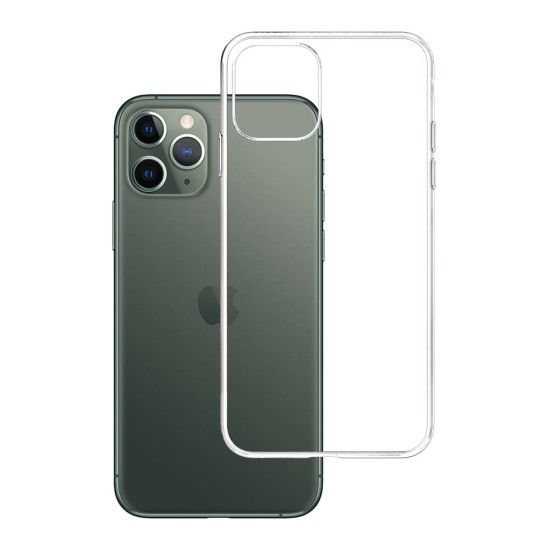 3MK Clear Case priekš Apple iPhone 12 Pro Max - Caurspīdīgs - silikona aizmugures apvalks / bampers-vāciņš