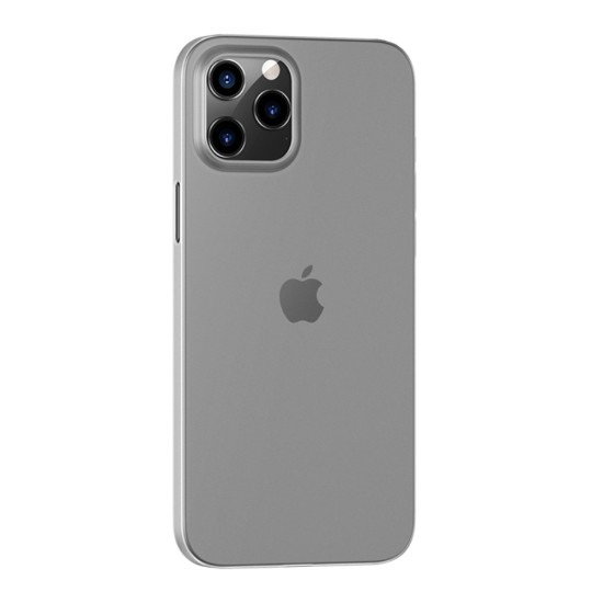 Usams Gentle Series Matt PP Back Case priekš Apple iPhone 12 Pro Max - Caurspīdīgs - matēts plastikas aizmugures apvalks / bampers-vāciņš