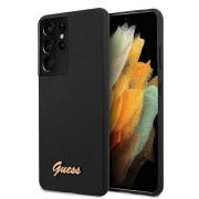 Guess Silicone Script Gold Logo series