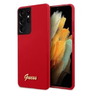 Guess Silicone Script Gold Logo series