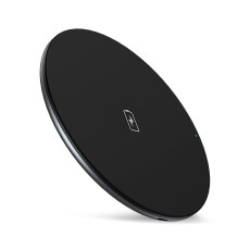 Forcell Fast Wireless Charger QC 15W Qi Standart - Melns - Ātrs universāls induktīvs bezvadu USB lādētājs paliktnis