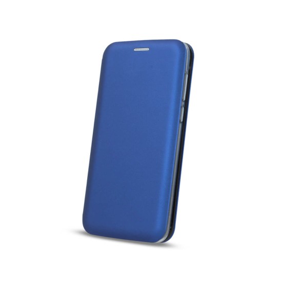 Smart Diva priekš Samsung Galaxy A02s A025G - Zils - sāniski atverams maciņš ar stendu / grāmatveida maks