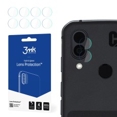 3MK Lens Protection (4 gab.) Hybrid Tempered Glass / Film camera protector priekš CAT S62 Pro - hibrīds aizmugurējās kameras aizsargstikls / aizsargplēve