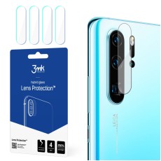 3MK Lens Protection (4 gab.) Hybrid Tempered Glass / Film camera protector priekš Huawei P30 Pro - hibrīds aizmugurējās kameras aizsargstikls / aizsargplēve