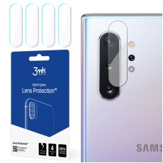 3MK Lens Protection (4 gab.) Hybrid Tempered Glass / Film camera protector priekš Samsung Galaxy Note 10 Plus N975 - hibrīds aizmugurējās kameras aizsargstikls / aizsargplēve
