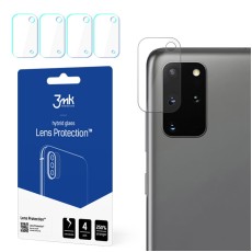 3MK Lens Protection (4 gab.) Hybrid Tempered Glass / Film camera protector priekš Samsung Galaxy S20 Plus 5G G985 - hibrīds aizmugurējās kameras aizsargstikls / aizsargplēve