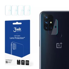 3MK Lens Protection (4 gab.) Hybrid Tempered Glass / Film camera protector priekš OnePlus Nord N10 5G - hibrīds aizmugurējās kameras aizsargstikls / aizsargplēve