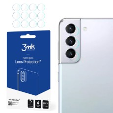 3MK Lens Protection (4 gab.) Hybrid Tempered Glass / Film camera protector priekš Samsung Galaxy S21 Plus G996 - hibrīds aizmugurējās kameras aizsargstikls / aizsargplēve
