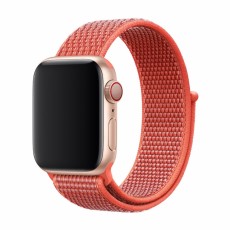 Devia Strap Deluxe Sport3 priekš Apple Watch 38 / 40 / 41 mm / Series 10 / 11 (42mm) - Oranžs - neilona siksniņas (jostas) priekš pulksteņiem