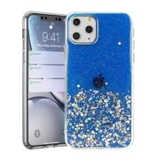 Brilliant Clear Back Case priekš Samsung Galaxy A72 A725 - Zils - silikona aizmugures apvalks / bampers-vāciņš