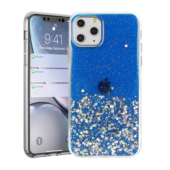 Brilliant Clear Back Case priekš Xiaomi Redmi 9T / Poco M3 - Zils - silikona aizmugures apvalks / bampers-vāciņš