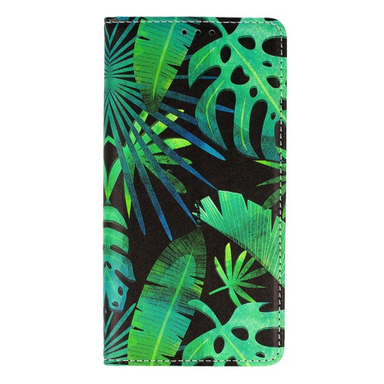 Smart Flower Book Case для Samsung Galaxy A72 A725 - Design 3 - чехол-книжка с кармашком для карточки