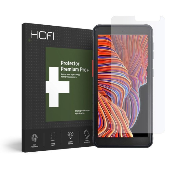 Hofi Premium Pro+ 9H Tempered Glass Screen Protector priekš Samsung Galaxy Xcover 5 G525 - Ekrāna Aizsargstikls / Bruņota Stikla Aizsargplēve