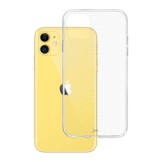3MK Armor Case priekš Apple iPhone 11 - Caurspīdīgs - triecienizturīgs silikona aizmugures apvalks / bampers-vāciņš
