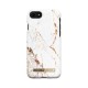iDeal of Sweden Fashion CA16 Back Case priekš Apple iPhone 7 / 8 / SE2 (2020) / SE3 (2022) - Carrara Gold - plastikāta aizmugures apvalks ar iebūvētu metālisku plāksni / bampers-vāciņš