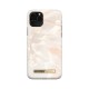 iDeal of Sweden Fashion SS21 Back Case priekš Apple iPhone 11 Pro - Rose Pearl Marble - plastikāta aizmugures apvalks ar iebūvētu metālisku plāksni / bampers-vāciņš