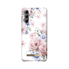 iDeal of Sweden Fashion CS17 Back Case priekš Samsung Galaxy S21 G991 - Floral Romance - plastikāta aizmugures apvalks ar iebūvētu metālisku plāksni / bampers-vāciņš