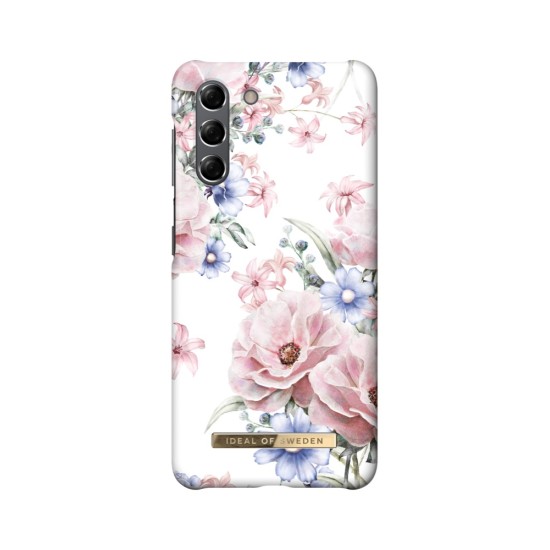 iDeal of Sweden Fashion CS17 Back Case priekš Samsung Galaxy S21 G991 - Floral Romance - plastikāta aizmugures apvalks ar iebūvētu metālisku plāksni / bampers-vāciņš