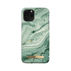 iDeal of Sweden Fashion SS21 Back Case priekš Apple iPhone 11 Pro - Mint Swirl Marble - plastikāta aizmugures apvalks ar iebūvētu metālisku plāksni / bampers-vāciņš