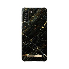 iDeal of Sweden Fashion CA16 Back Case priekš Samsung Galaxy S21 Plus G996 - Port Laurent Marble - plastikāta aizmugures apvalks ar iebūvētu metālisku plāksni / bampers-vāciņš