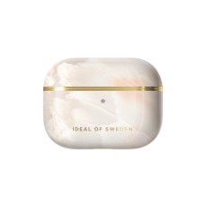 iDeal of Sweden Fashion Case priekš Apple Airpods Pro - Rose Pearl Marble - plastikāta apvalks bezvadu austiņu lādēšanas ierīcei
