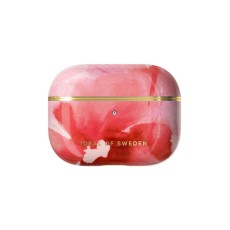 iDeal of Sweden Fashion Case priekš Apple Airpods Pro - Coral Blush Floral - plastikāta apvalks bezvadu austiņu lādēšanas ierīcei