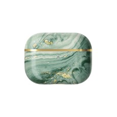iDeal of Sweden Fashion Case priekš Apple Airpods Pro - Mint Swirl Marble - plastikāta apvalks bezvadu austiņu lādēšanas ierīcei