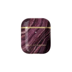 iDeal of Sweden Fashion Case priekš Apple Airpods - Golden Plum - plastikāta apvalks bezvadu austiņu lādēšanas ierīcei