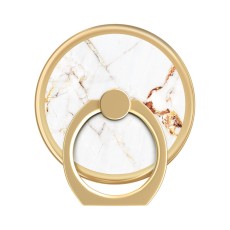 iDeal of Sweden Magnetic Ring Mount - Carrara Gold - Universāls magnētisks gredzens-turētājs telefonam